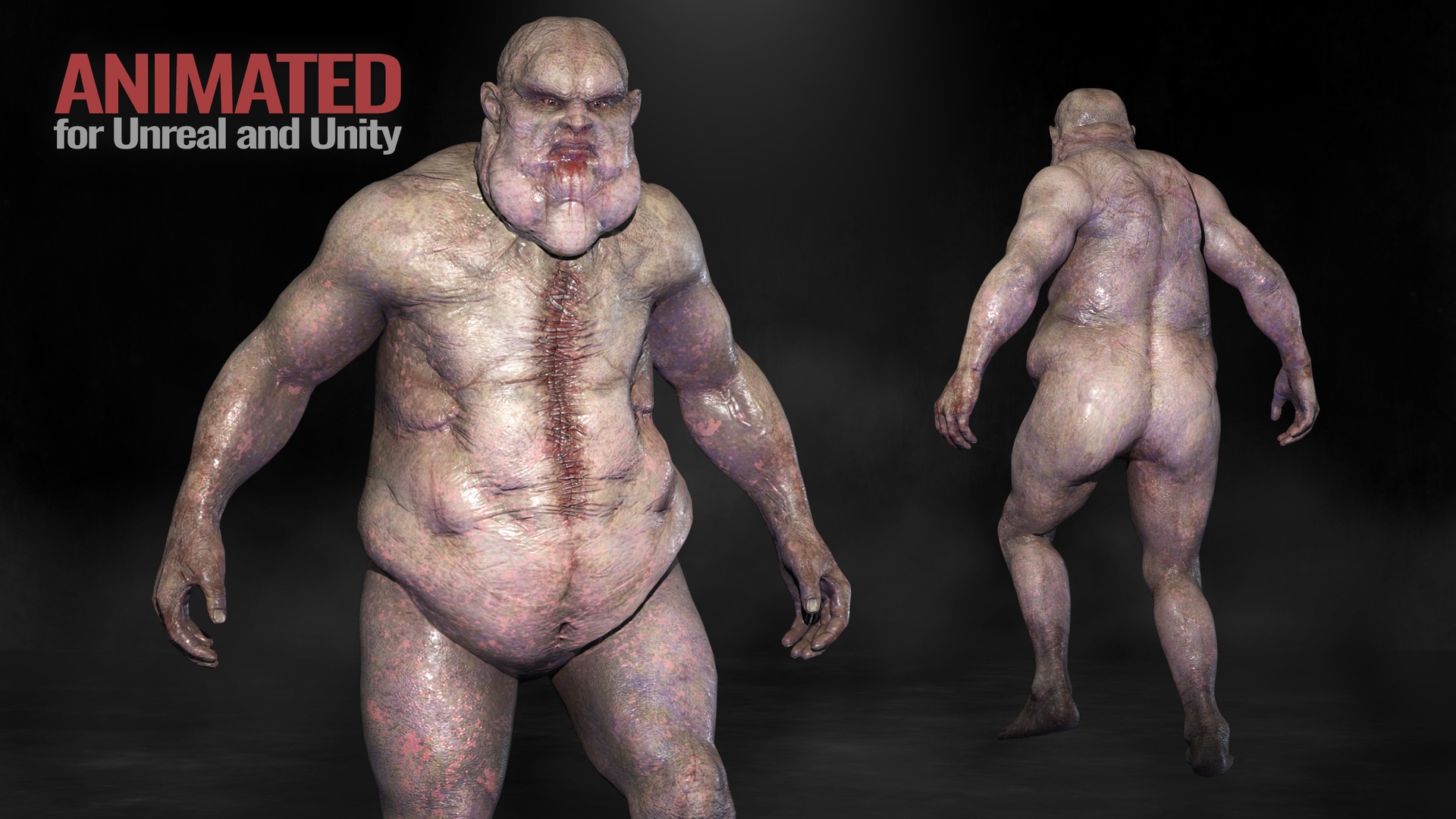 Media 1 for listing Huge city Zombie, Undead, Ghoul, Redneck