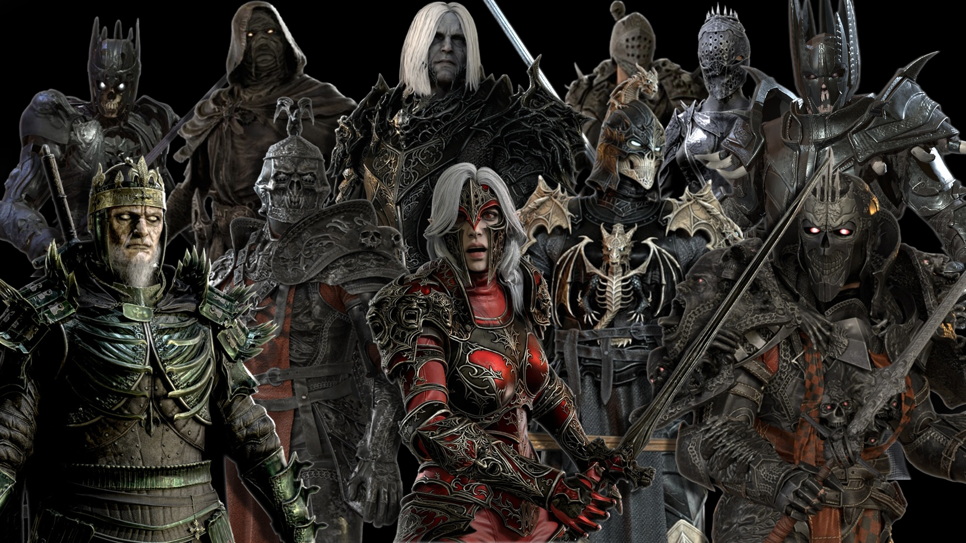 DARK FANTASY CHARACTERS KNIGHTS | Fab