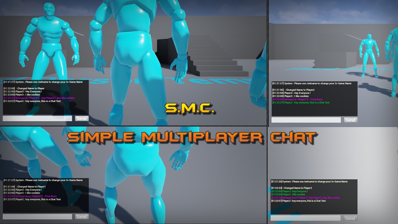 Media 1 for listing Simple Multiplayer Chat System