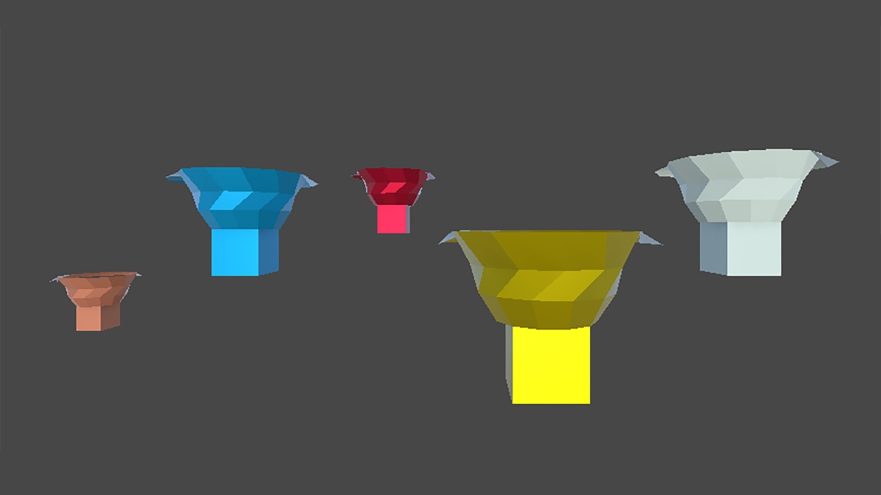 Media 1 for listing 3D vases set