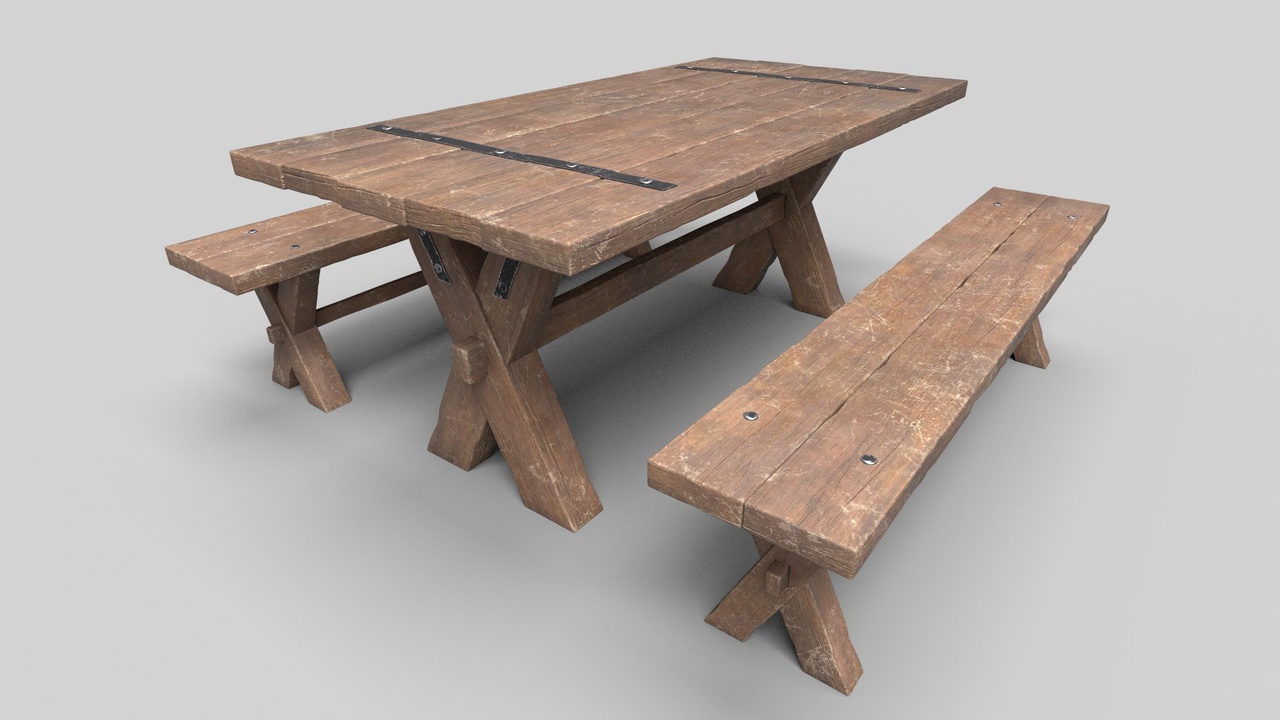 Media 1 for listing Dining Table Medieval M2