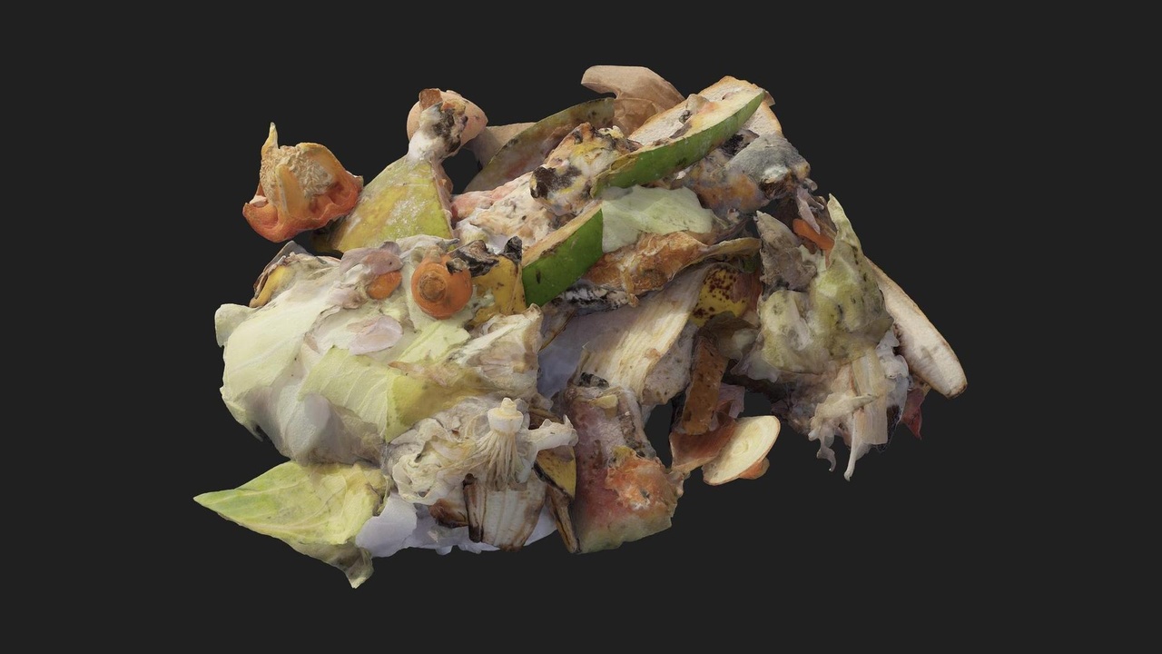 Media 1 for listing Urban Trash Food Pile Mix Rotten 02