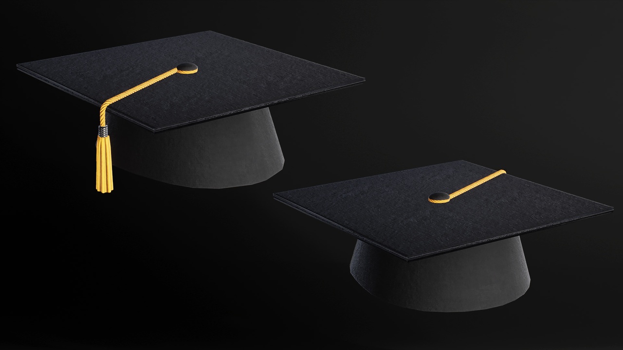 Media 1 for listing Graduation Hat - Metahuman