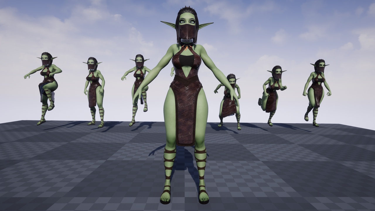 Media 1 for listing Goblin Girl