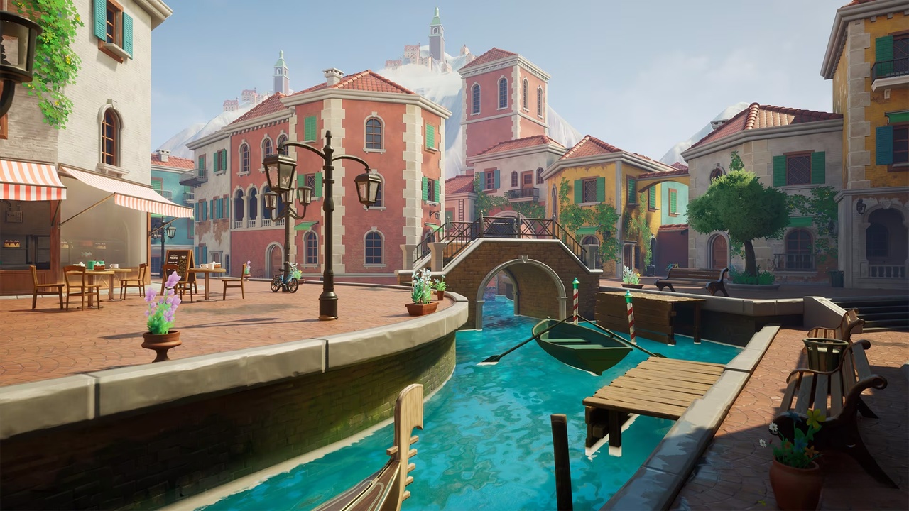 Media 1 for listing Stylized Italian Town ( Village Italian Town Stylized Italian Village Stylised )
