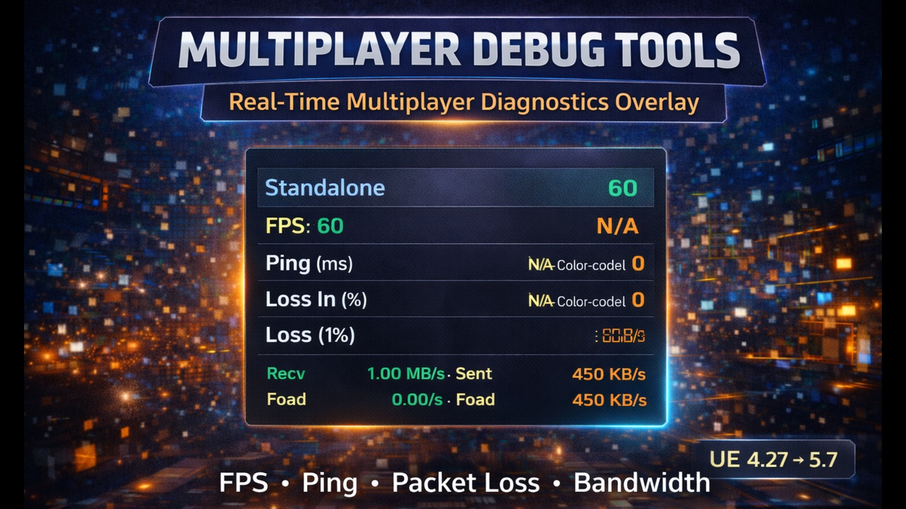 Media 1 for listing MultiplayerDebugTools