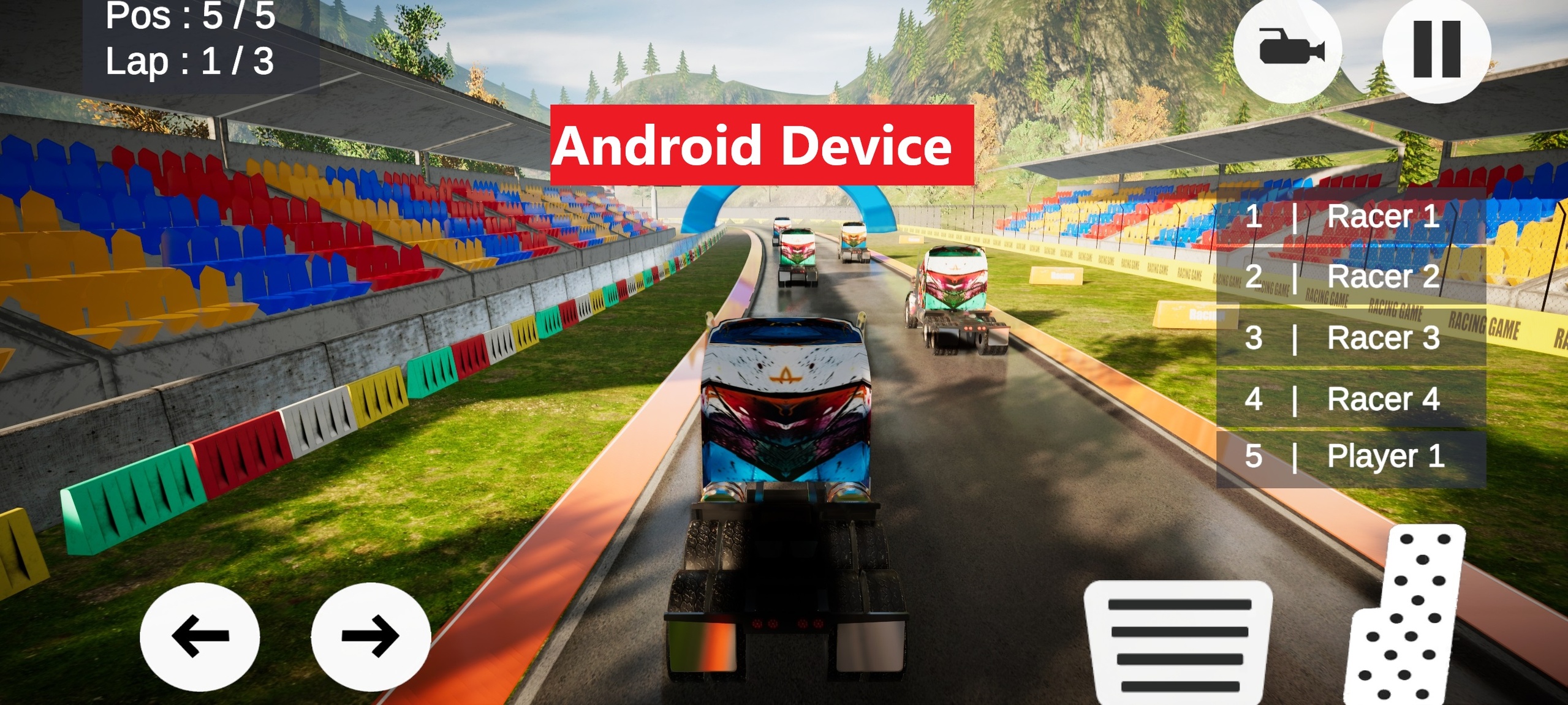 Media 1 for listing Truck Racing Game