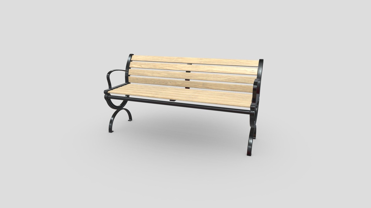 Media 1 for listing City Park Bench