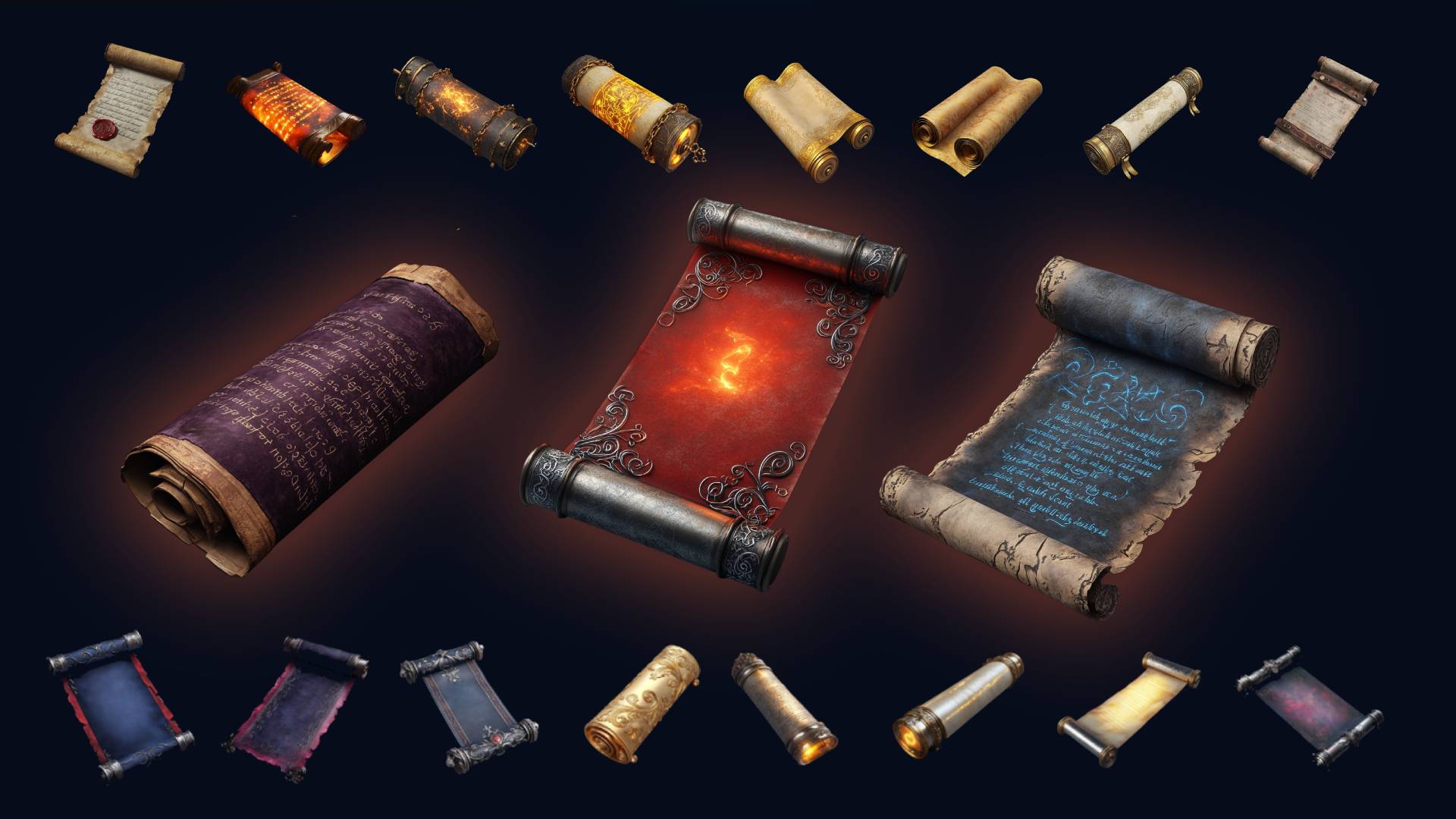 NHC – Expensive Medieval Scrolls | Fab