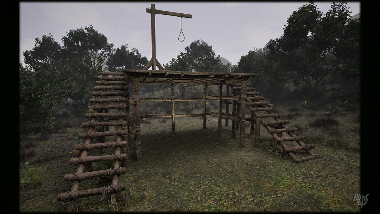 Media 1 for listing Wooden Stage Gallows