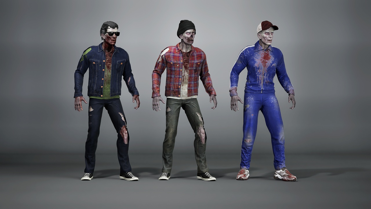 Media 1 for listing Zombie Warm Casual Clothes