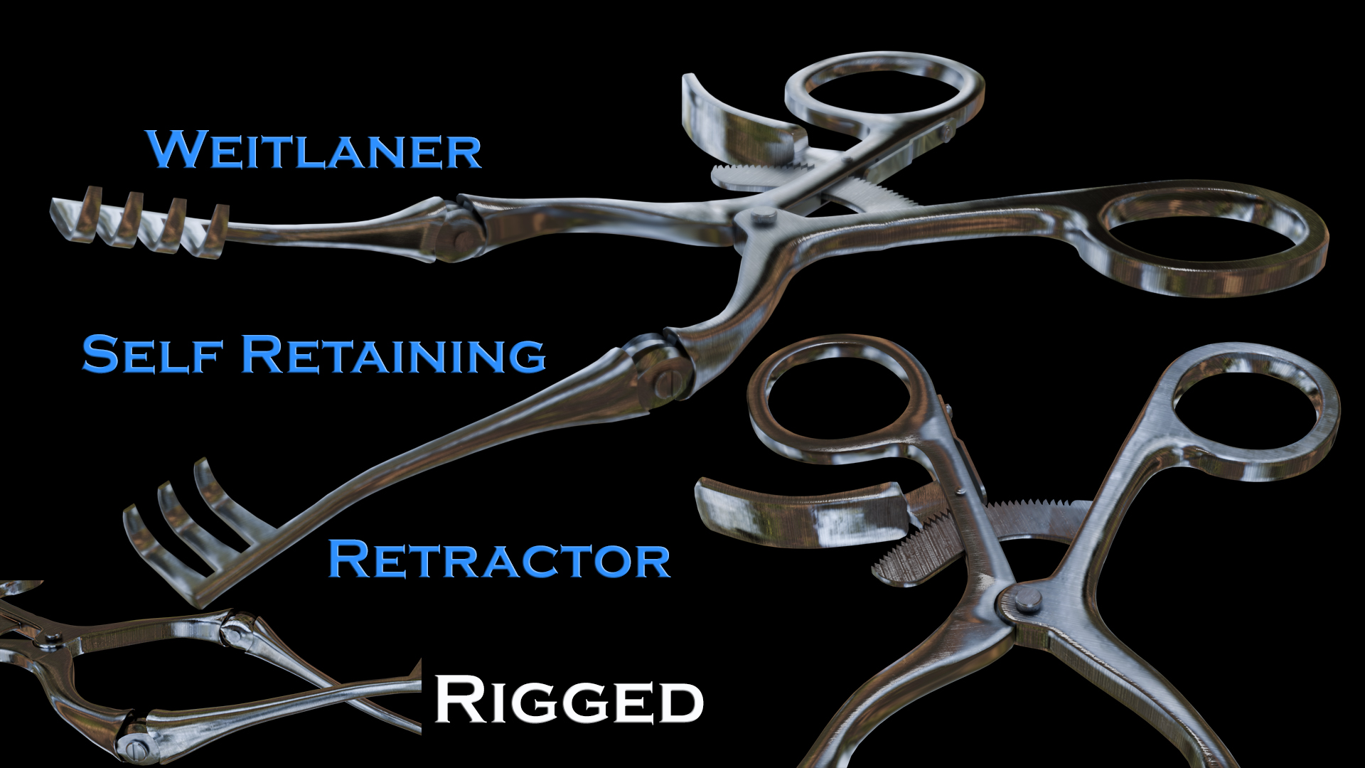 Small Retainer Extractor Weitlaner Self retaining retractor | Fab