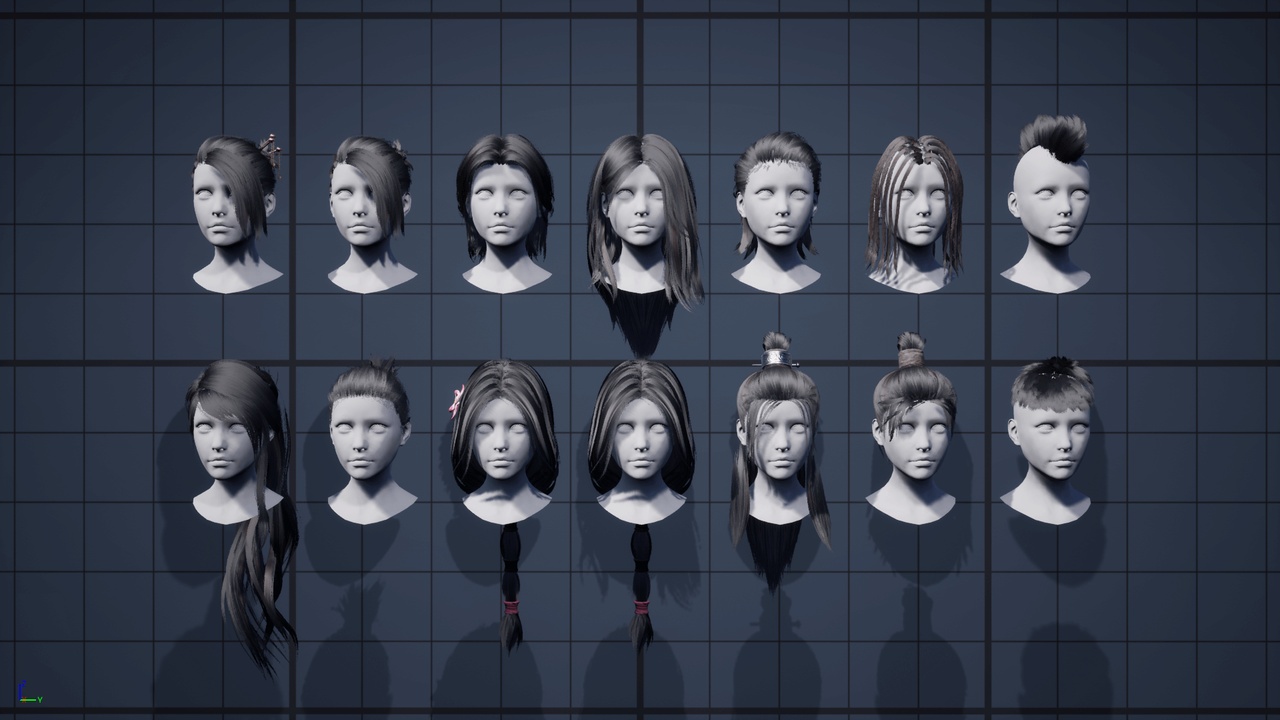 Media 1 for listing G2: Hair Card Collection 03