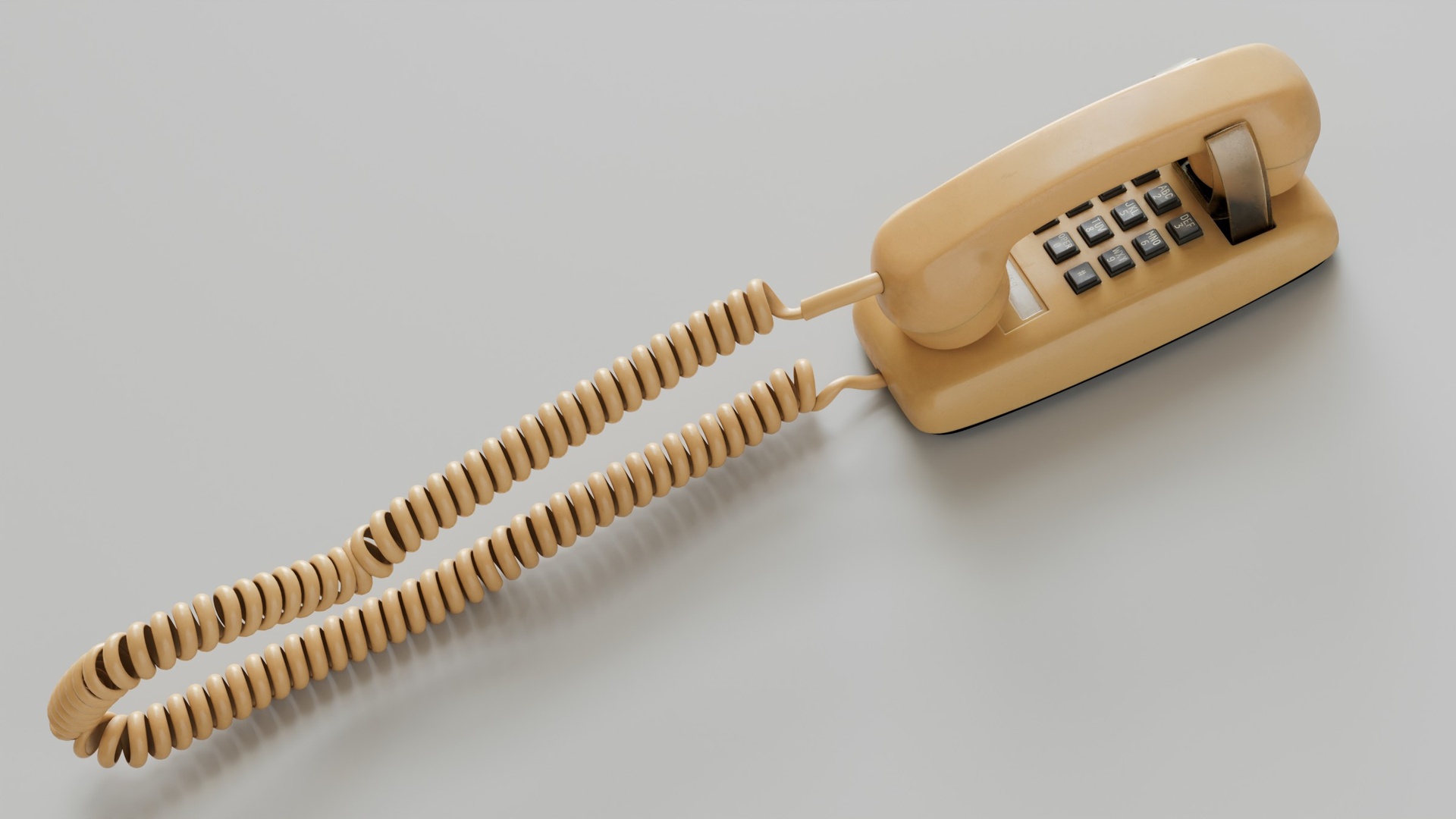 Media 1 for listing Retro Wall Telephone 3D Model