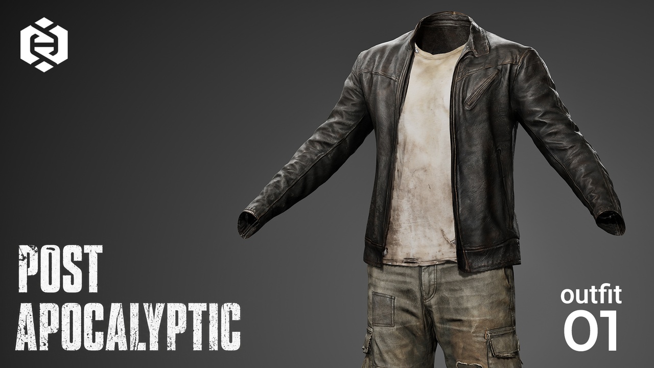 Media 1 for listing Post Apocalyptic outfit 01