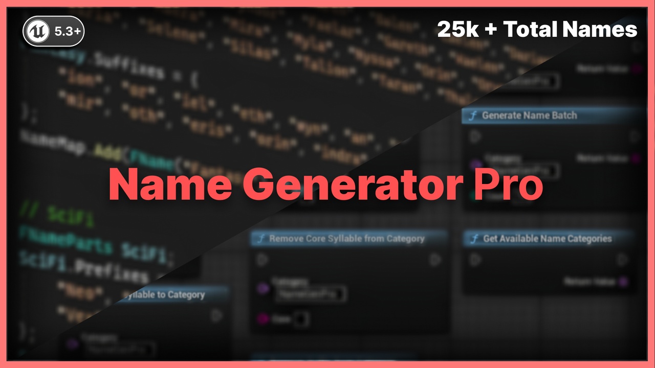 Media 1 for listing Name Generator Pro