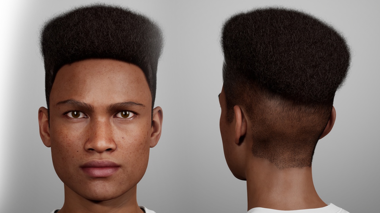 Media 1 for listing MetaHair 36- Groom hair for Metahuman