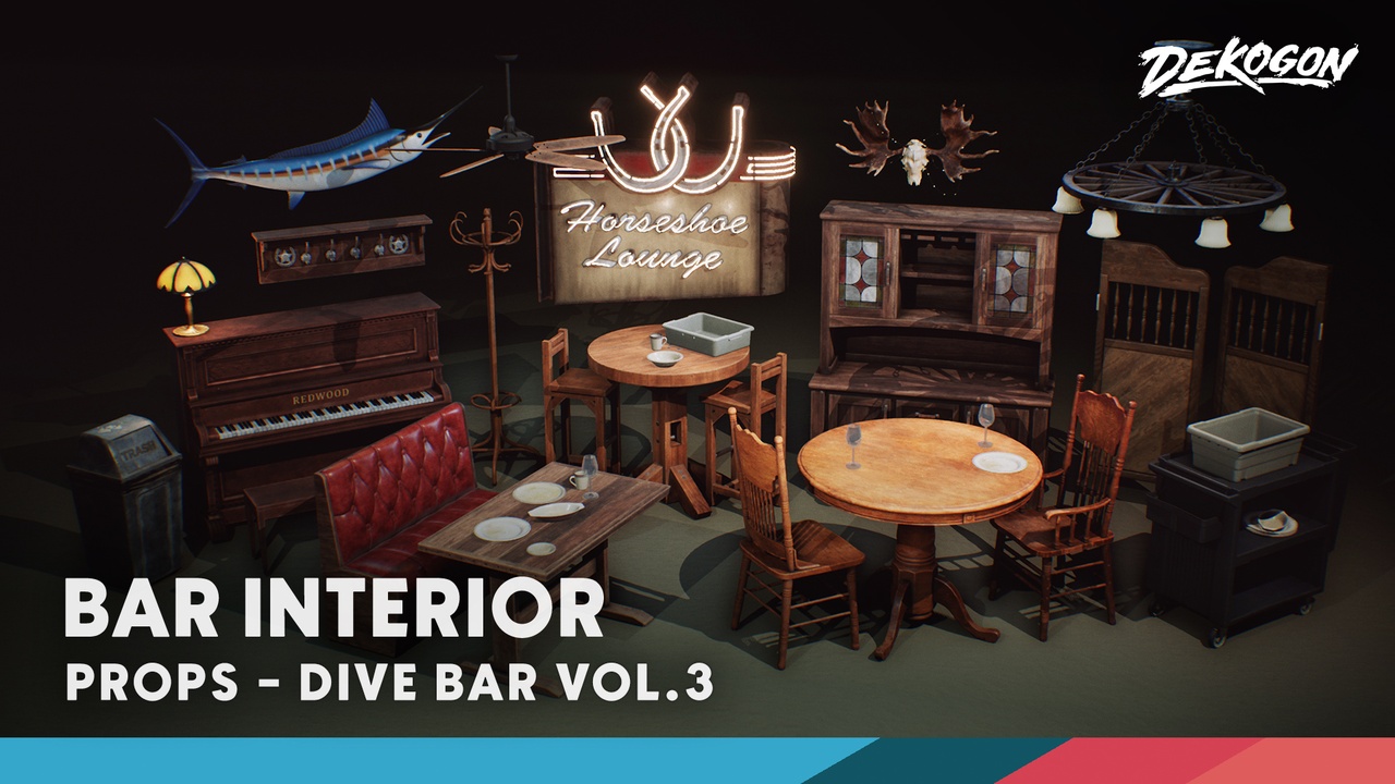 Media 1 for listing Restaurant and Dive Bar VOL. 3 - Bar Interiors