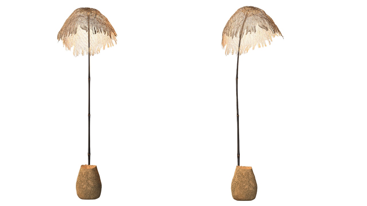 Media 1 for listing Luxury Handcrafted Sculpture Lamp Sand