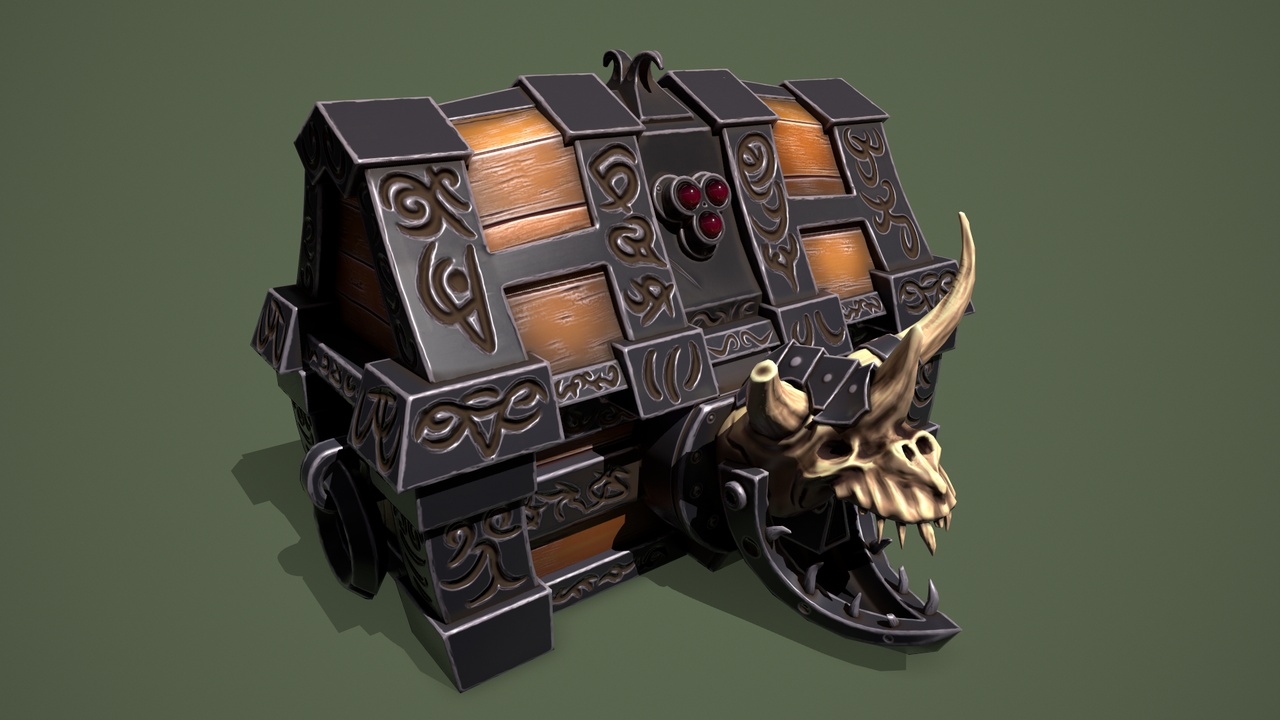 Media 1 for listing Rune chest and ingots