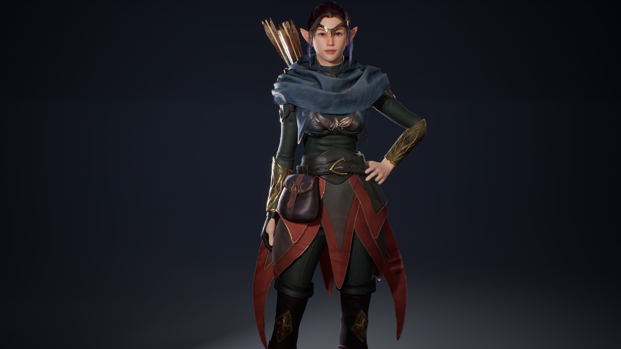 Media 1 for listing Female Elf Ranger Character Lia