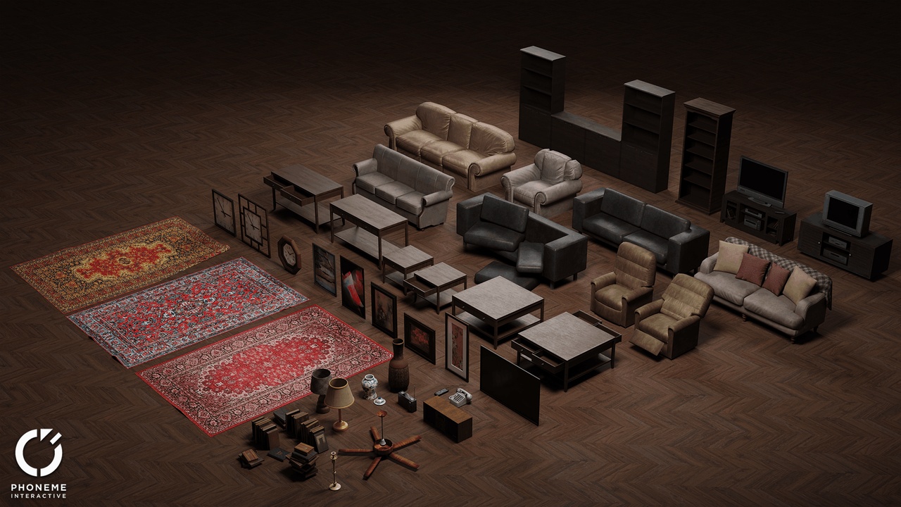 Living Room Pack | Fab
