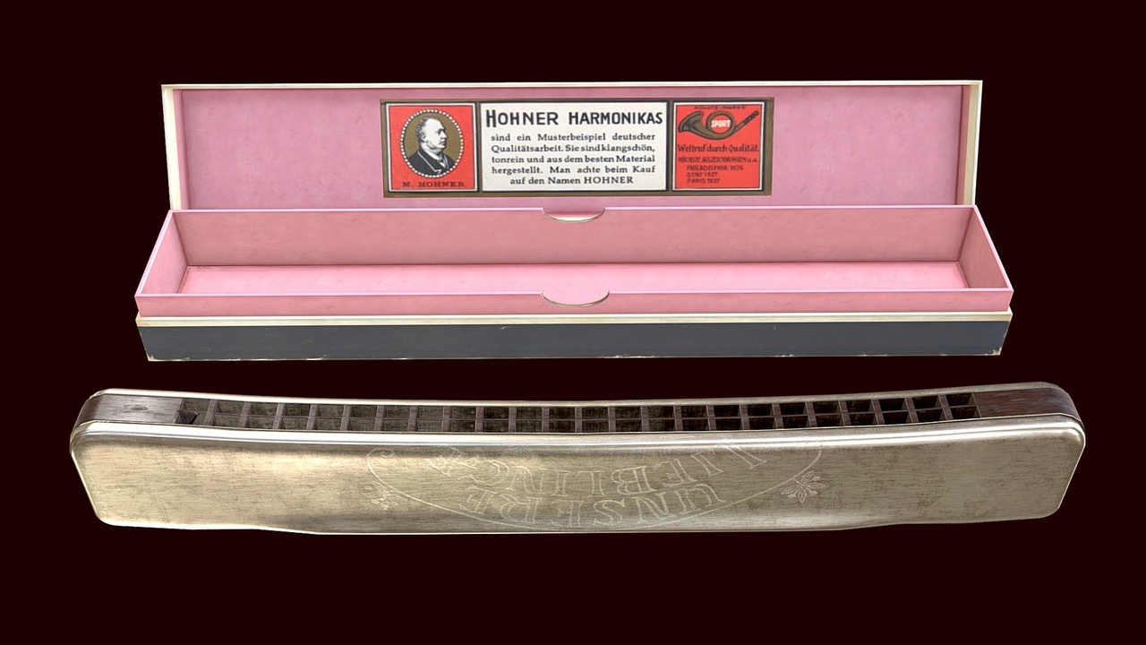 Media 1 for listing M.Hohner Harmonica with Box