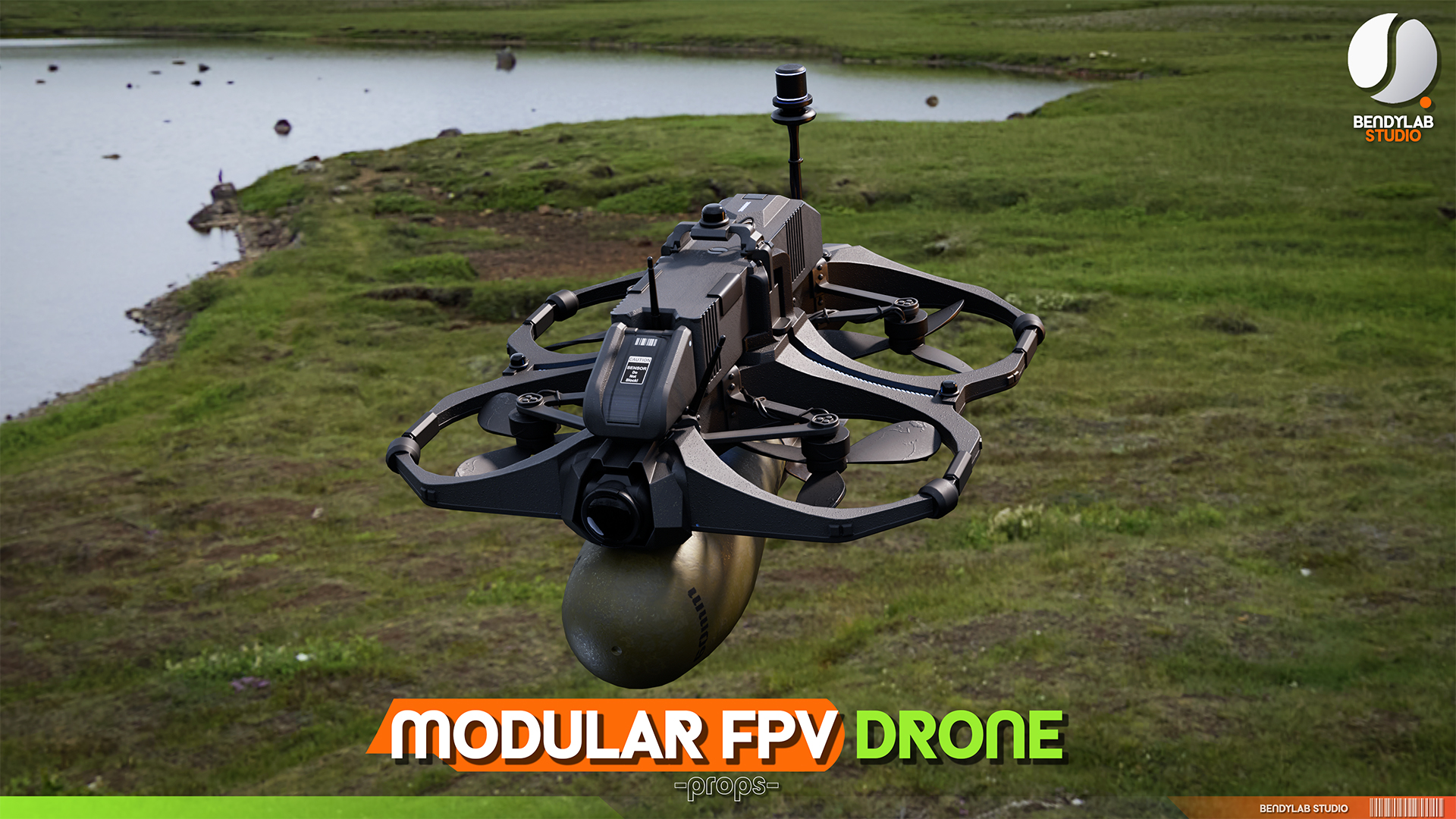FPV Modular Drone Pack | Fab