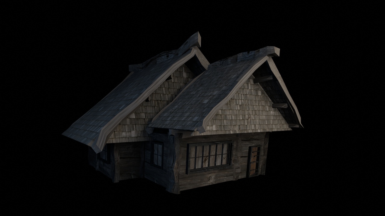 Media 1 for listing Medieval Wooden Village House