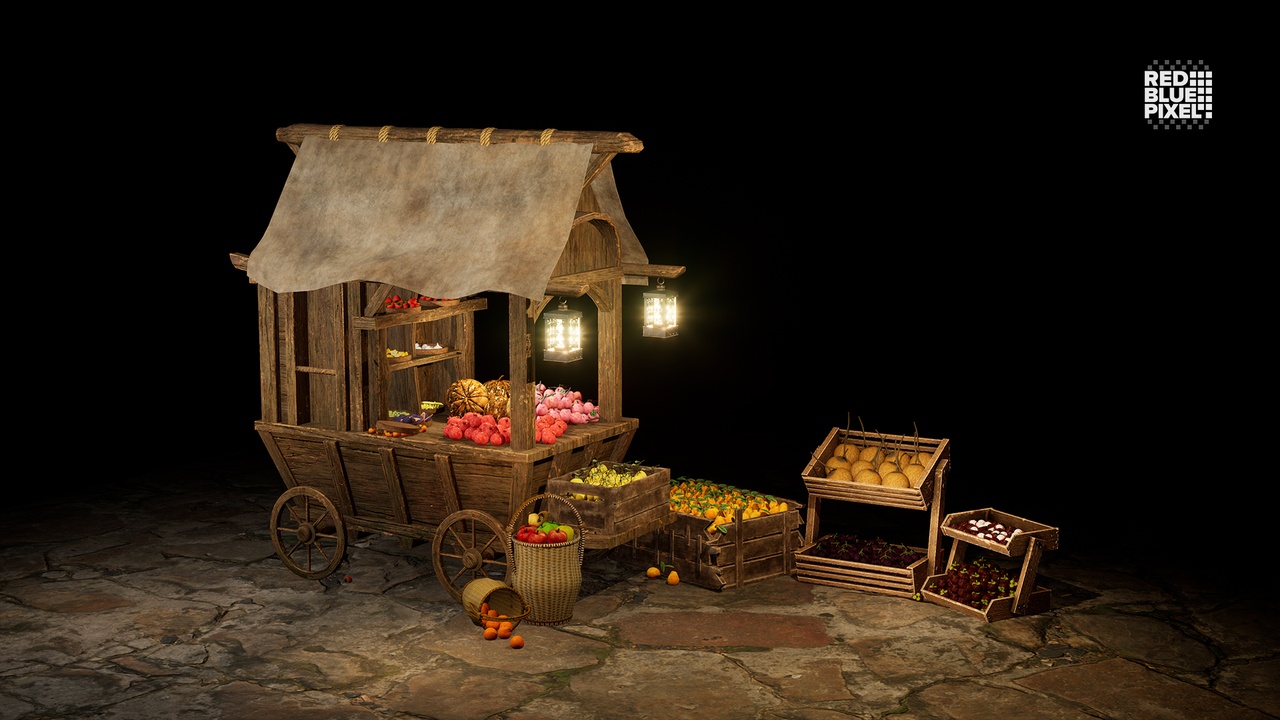 Media 1 for listing Medieval Food Cart