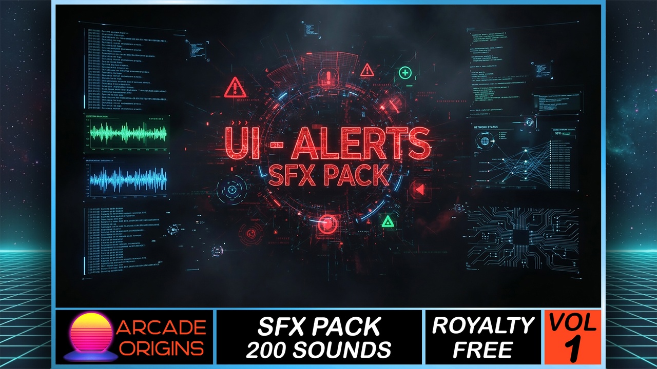 Media 1 for listing UI - Alerts SFX Pack - Vol. 1