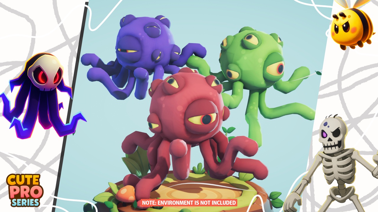 Media 1 for listing Eyeball Monster Cute Pro Series