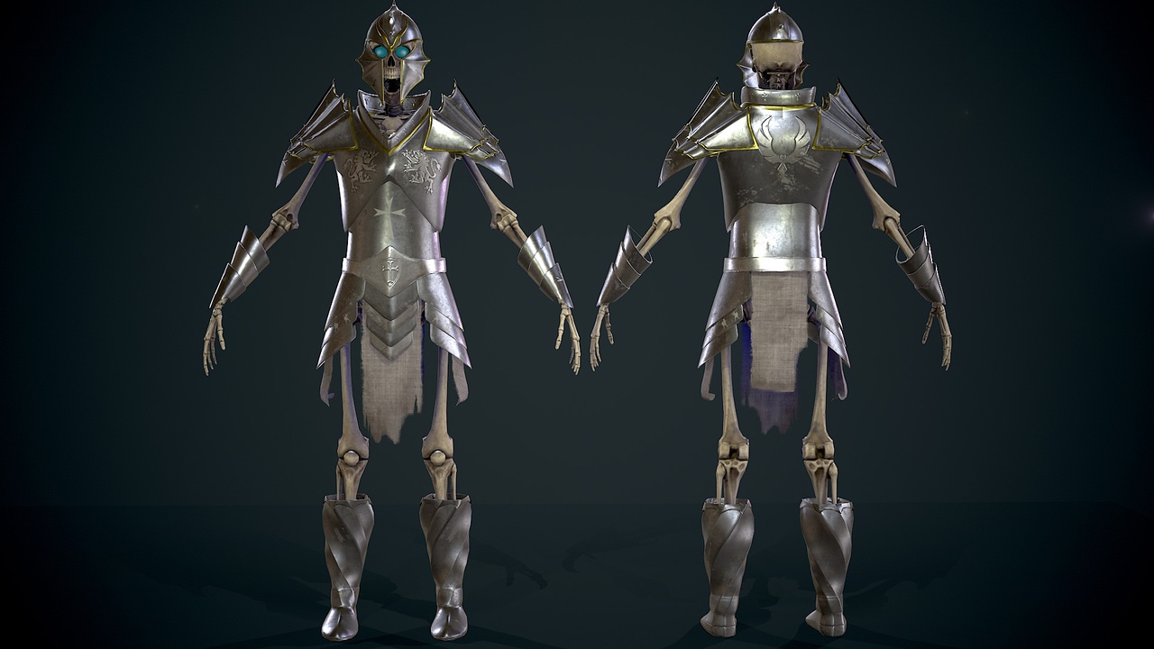 Media 1 for listing Skeleton knight2