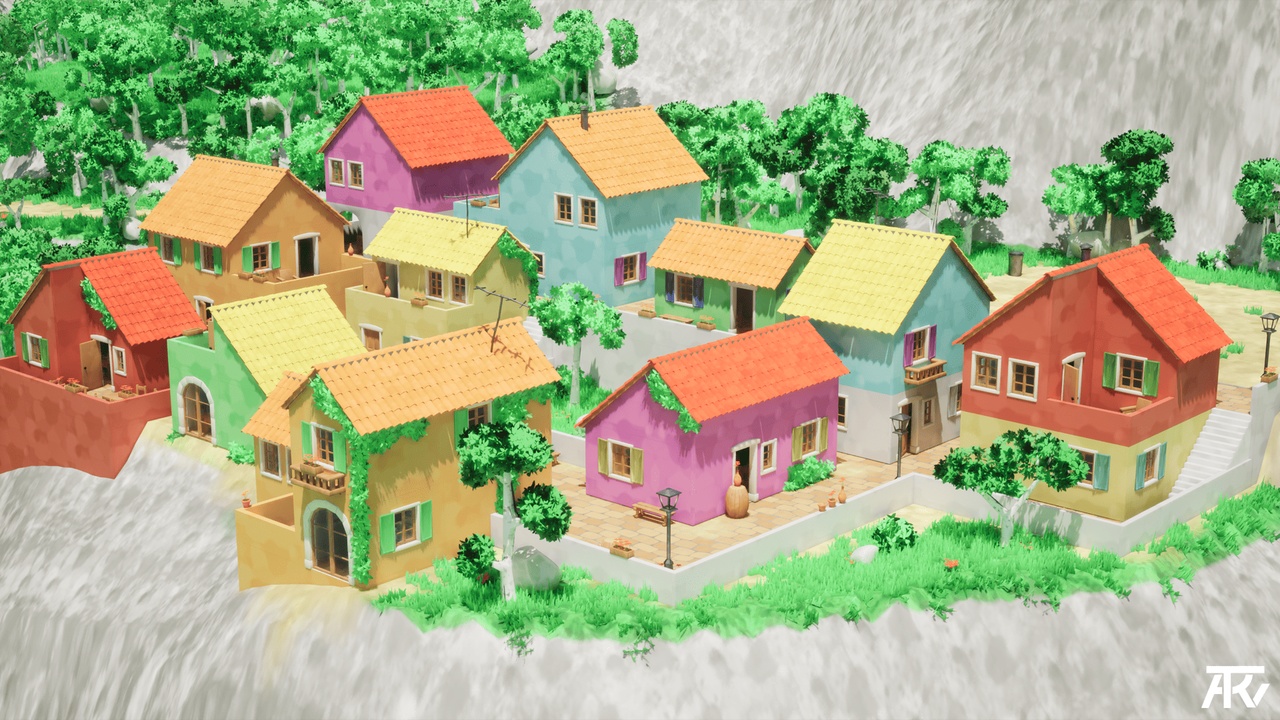 Media 1 for listing Cozy Village Vol.2 – Modular Village Asset Pack