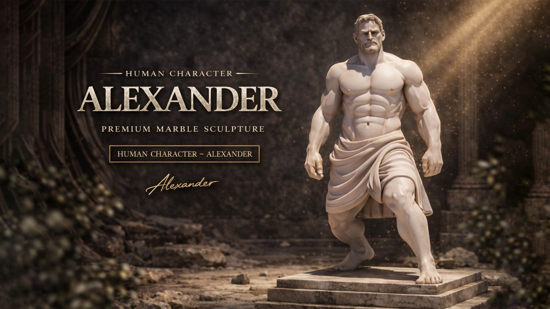 Human Character Pack – Alexander | Fab