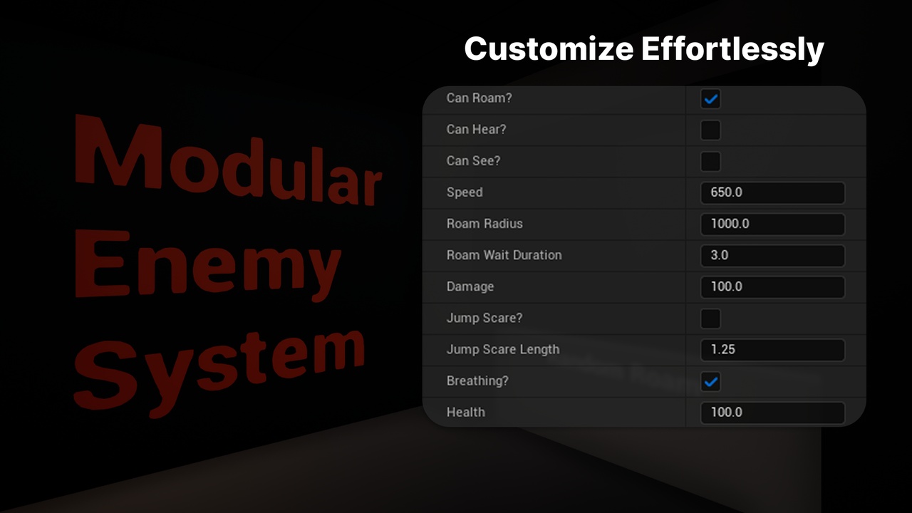 Media 1 for listing Modular Enemy System