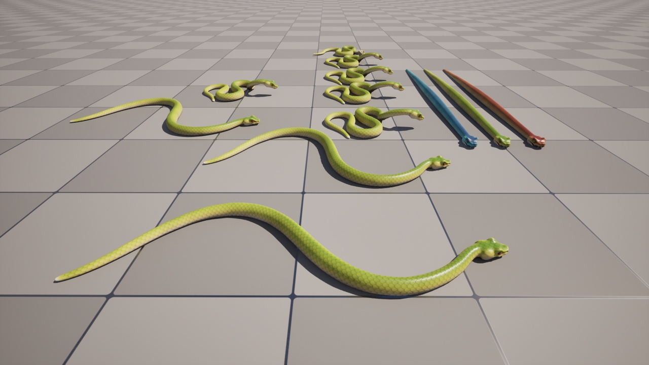 Media 1 for listing Snake_stylized
