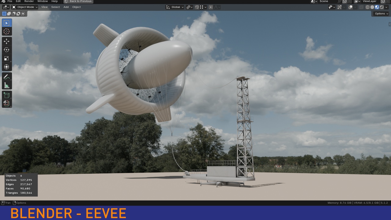 Media 1 for listing Airborne Wind Turbine