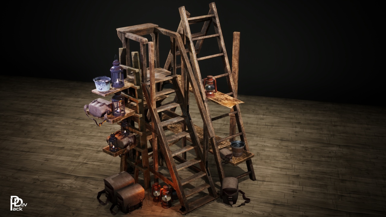 商品 Ladder Props / 20 Assets 的媒体 1