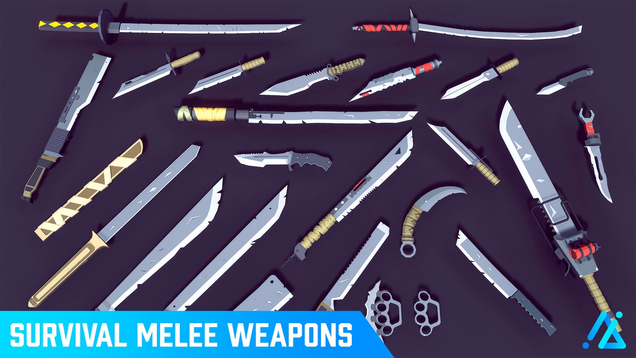 Media 1 for listing Poly - Survival Melee Weapons
