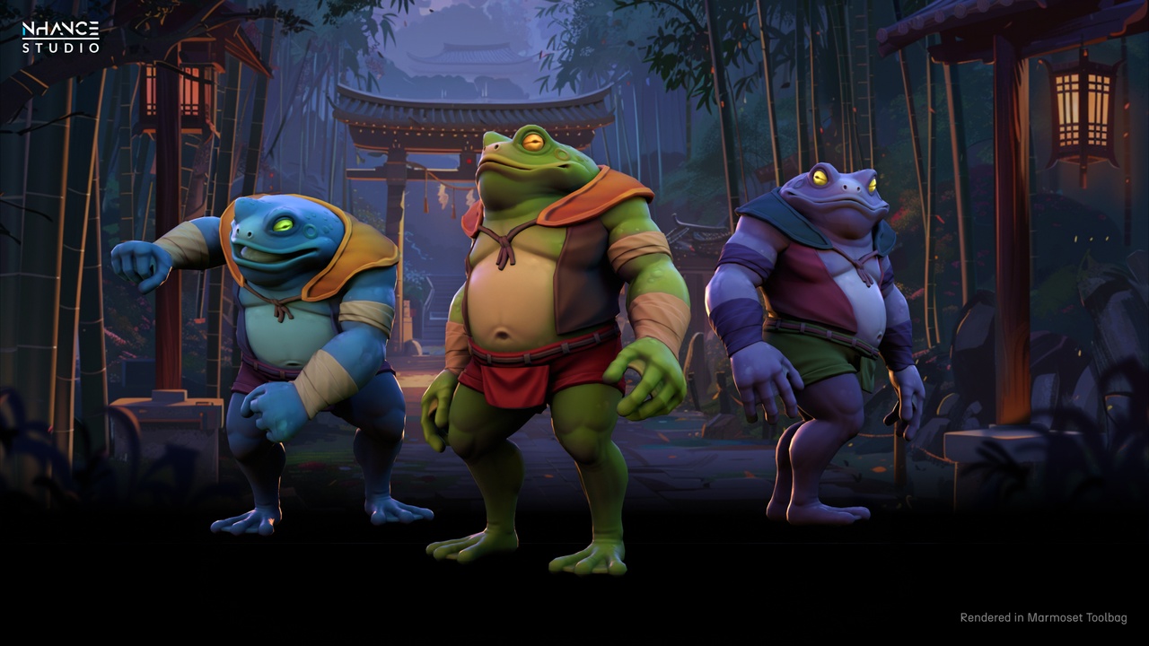 Média 1 pour l'article Stylized Frog Nomad