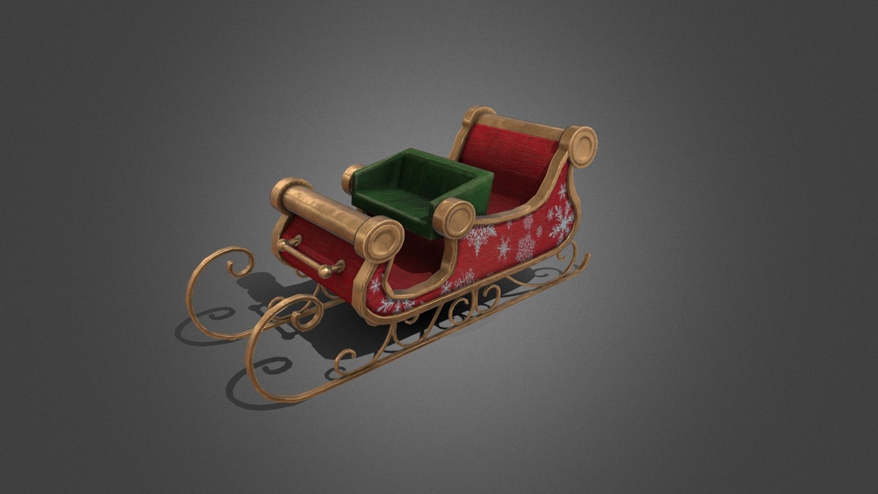 Media 1 for listing Christmas sledge