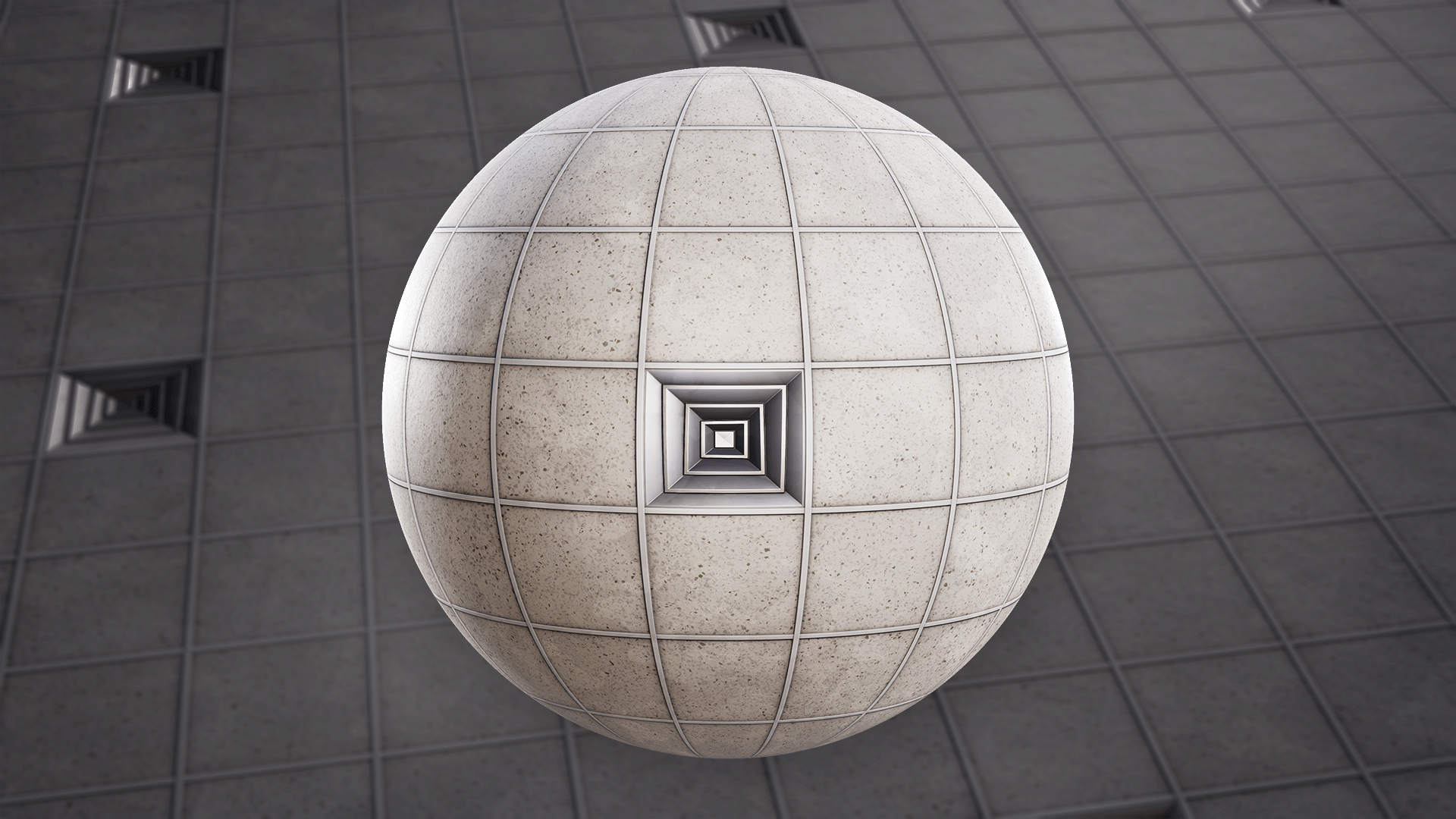 Stylized Ceiling Tiles 01A - Material | Fab