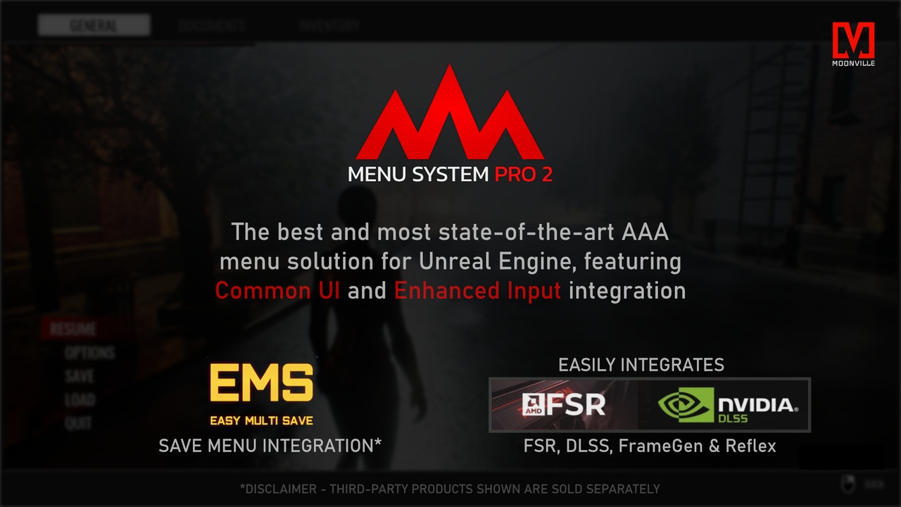 Media 1 for listing Menu System Pro by Moonville
