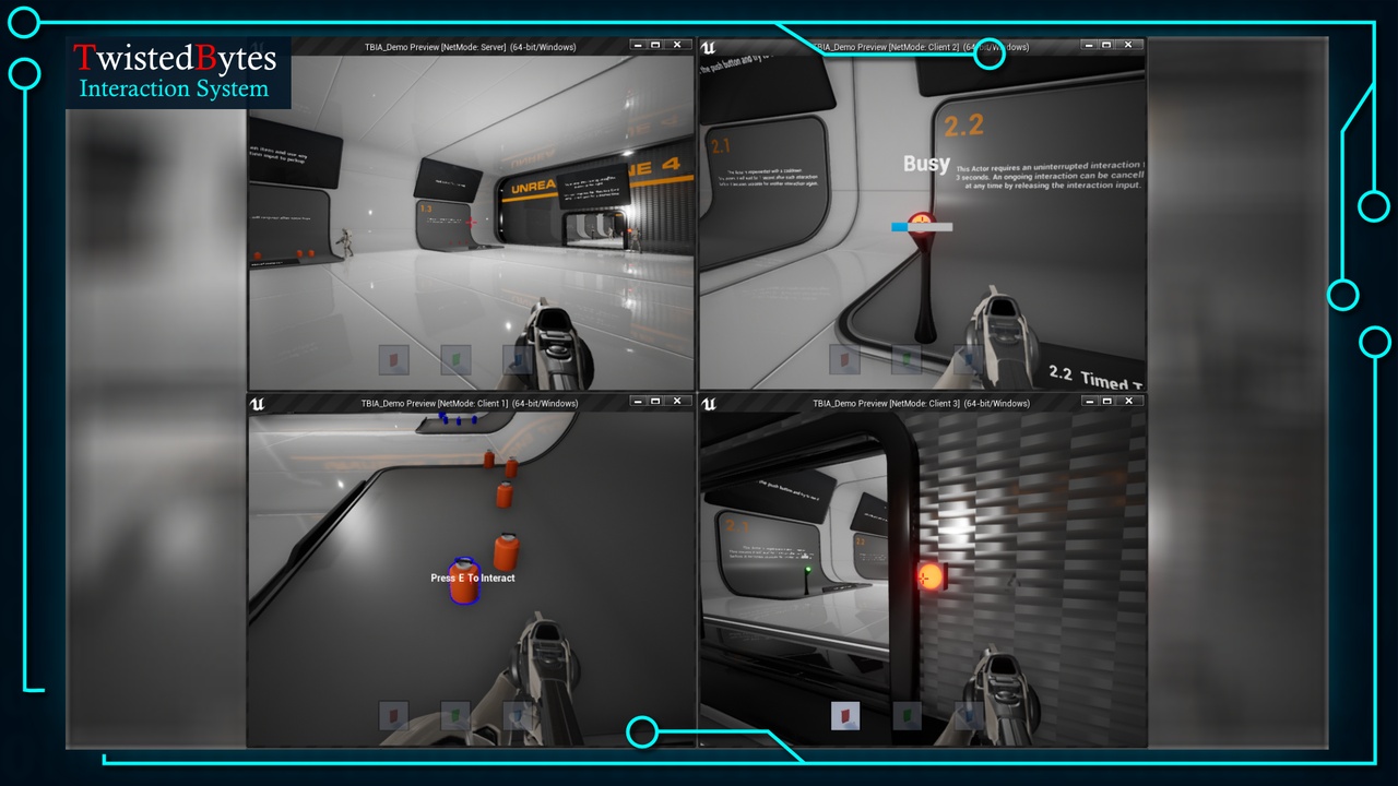 TwistedBytes Interaction System