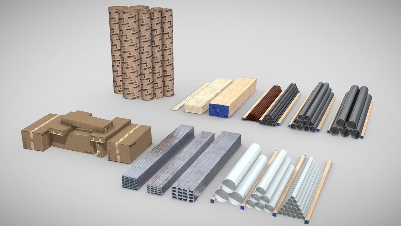 Media 1 for listing Cantilever Rack Material Props