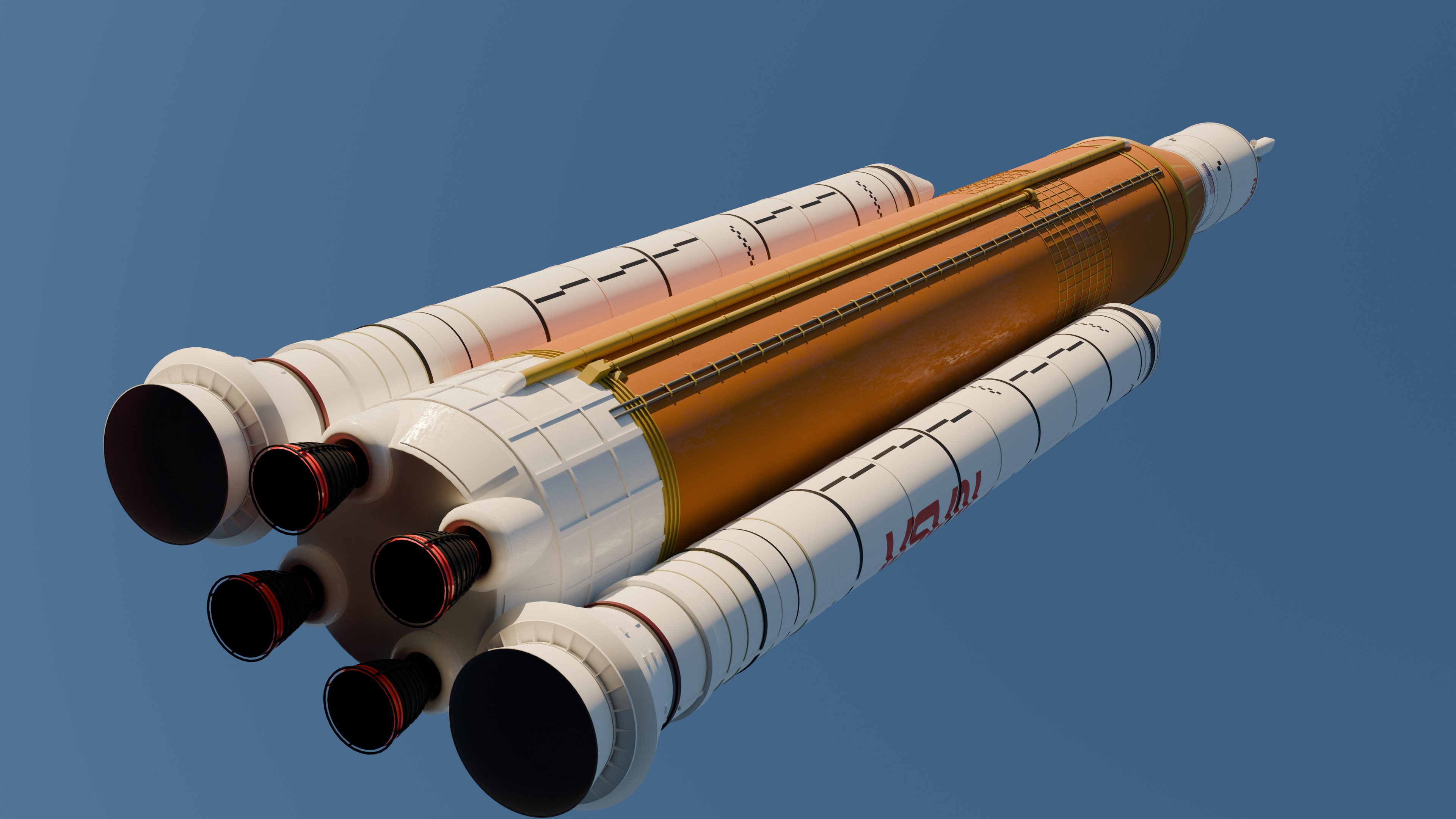 SLS Rocket - Space Launch System with Orion Capsule | Fab