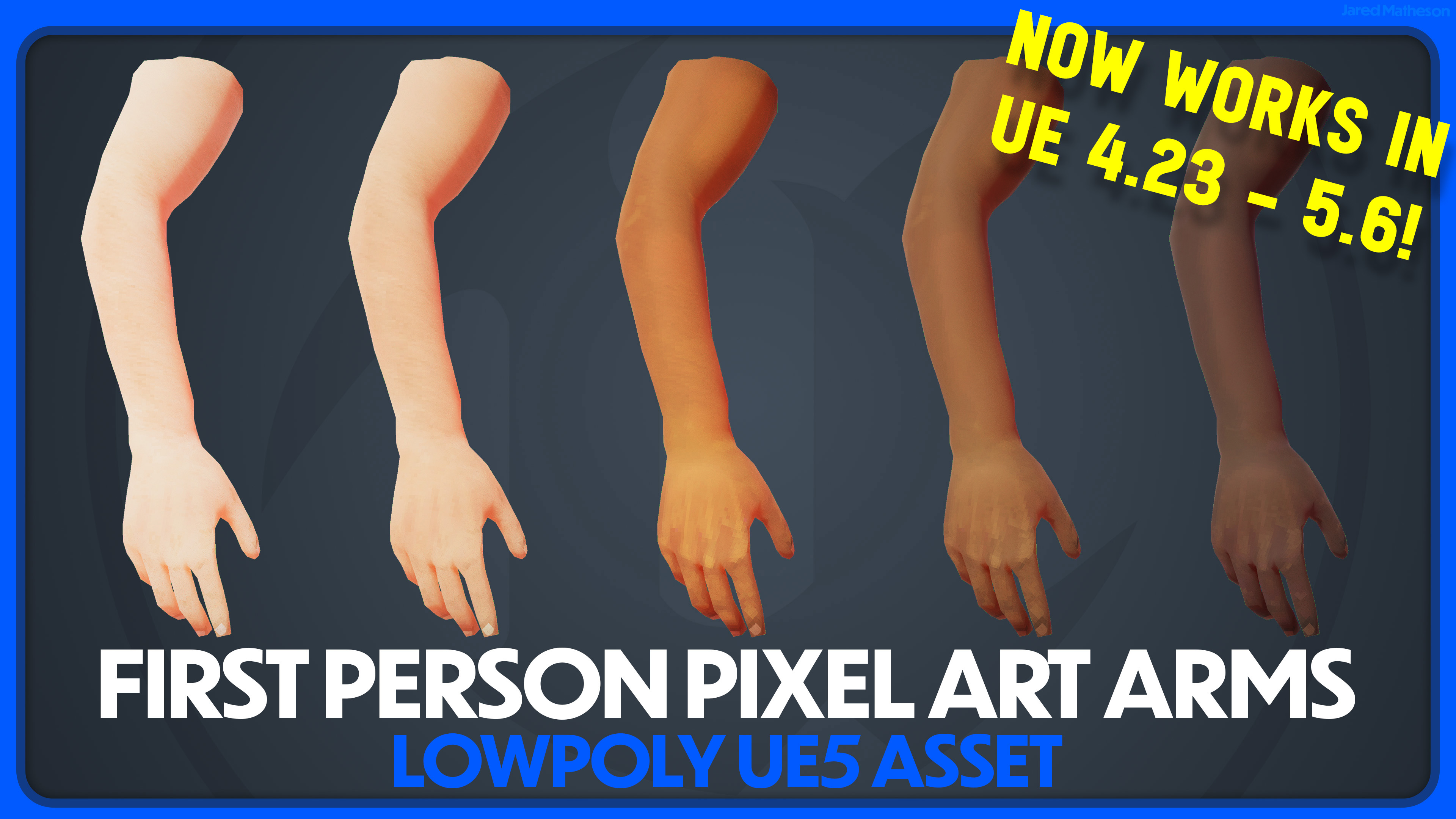 Fps Arms Reference Lowpoly First Person Arms | FPS Arms | 3D Pixel Style | Fab