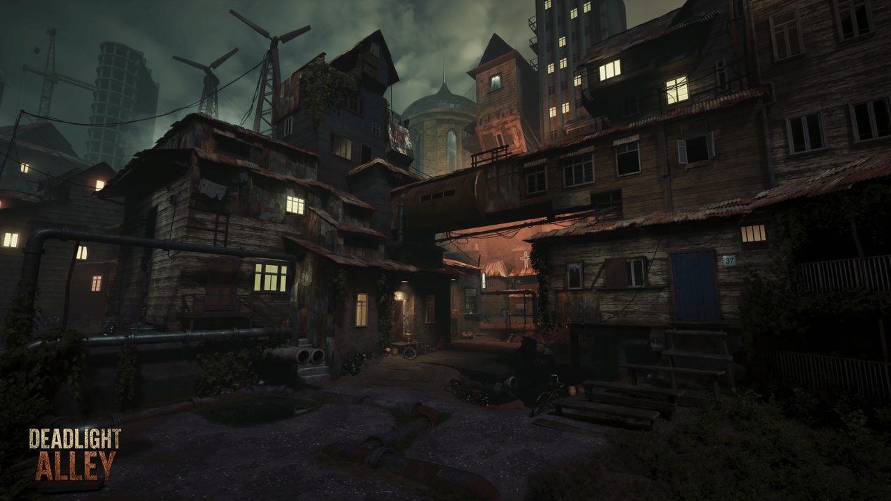 Modular Street (Industrial Slums, Alley, Modular Alley, Slums, Street, City)