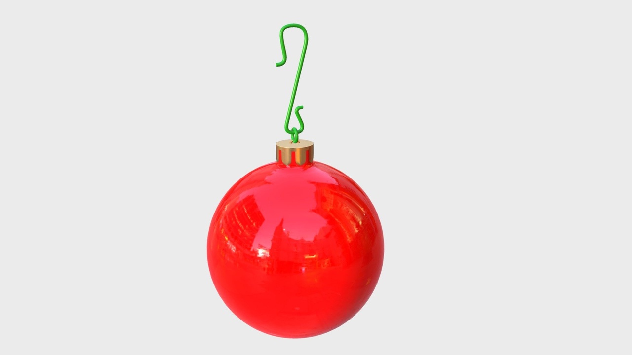 Media 1 for listing Christmas ball glossy